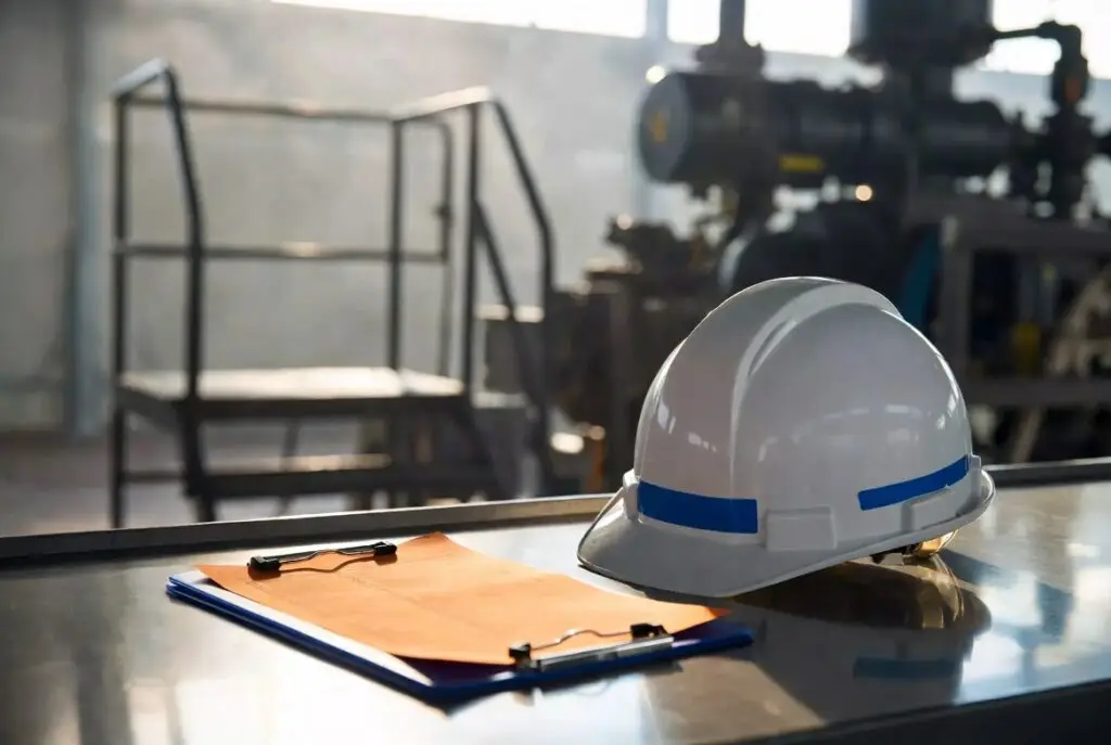 Keurmeester geeft heldere uitleg over inspectieresultaten op locatie bij bedrijf