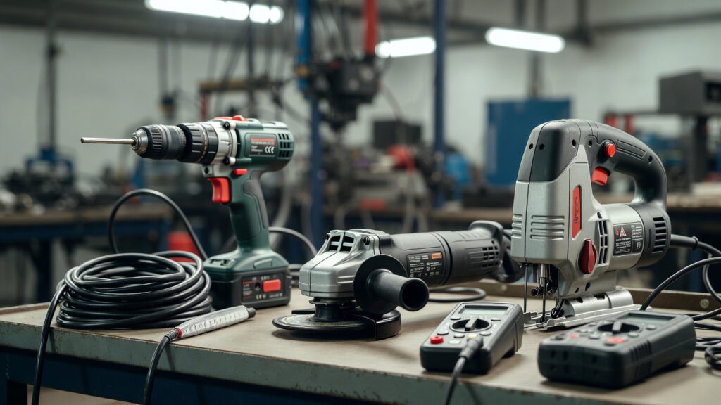 Keuring van elektrisch handgereedschap voor bedrijven conform NEN 3140